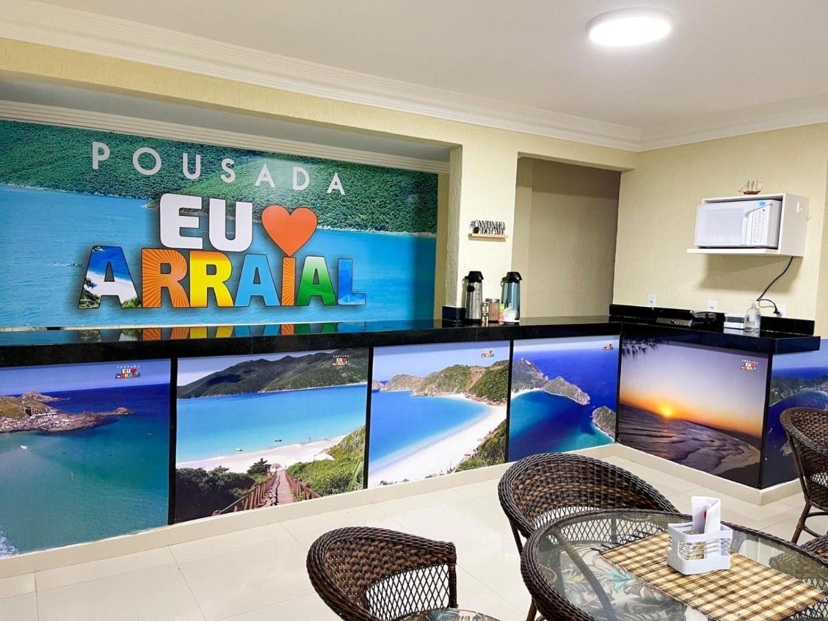 Pousada Eu Amo Arraial Араял до Кабо Екстериор снимка