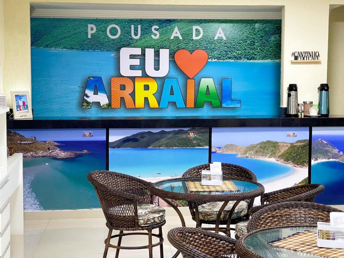 Pousada Eu Amo Arraial Араял до Кабо Екстериор снимка